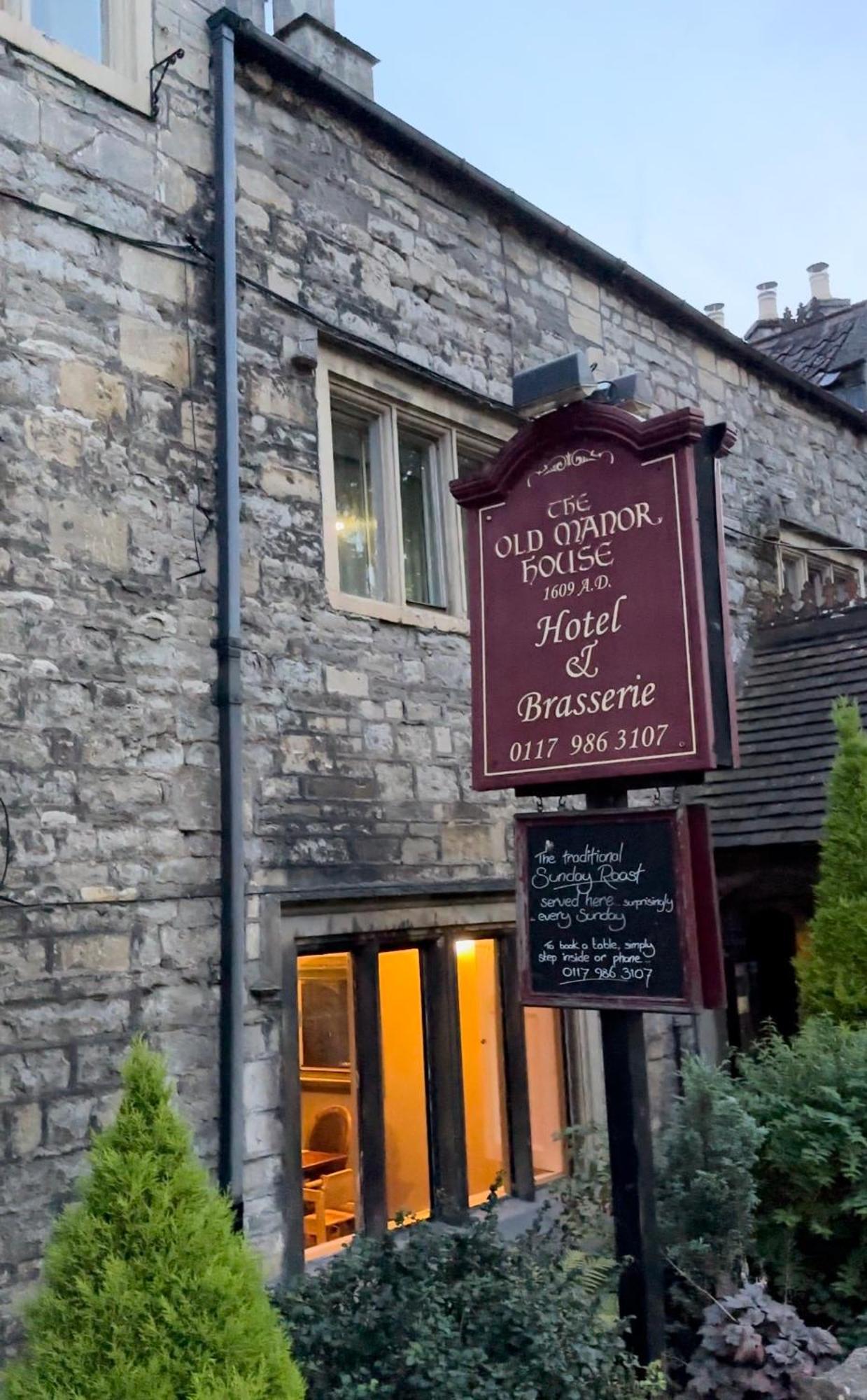 The Old Manor House Hotel Keynsham Exterior photo