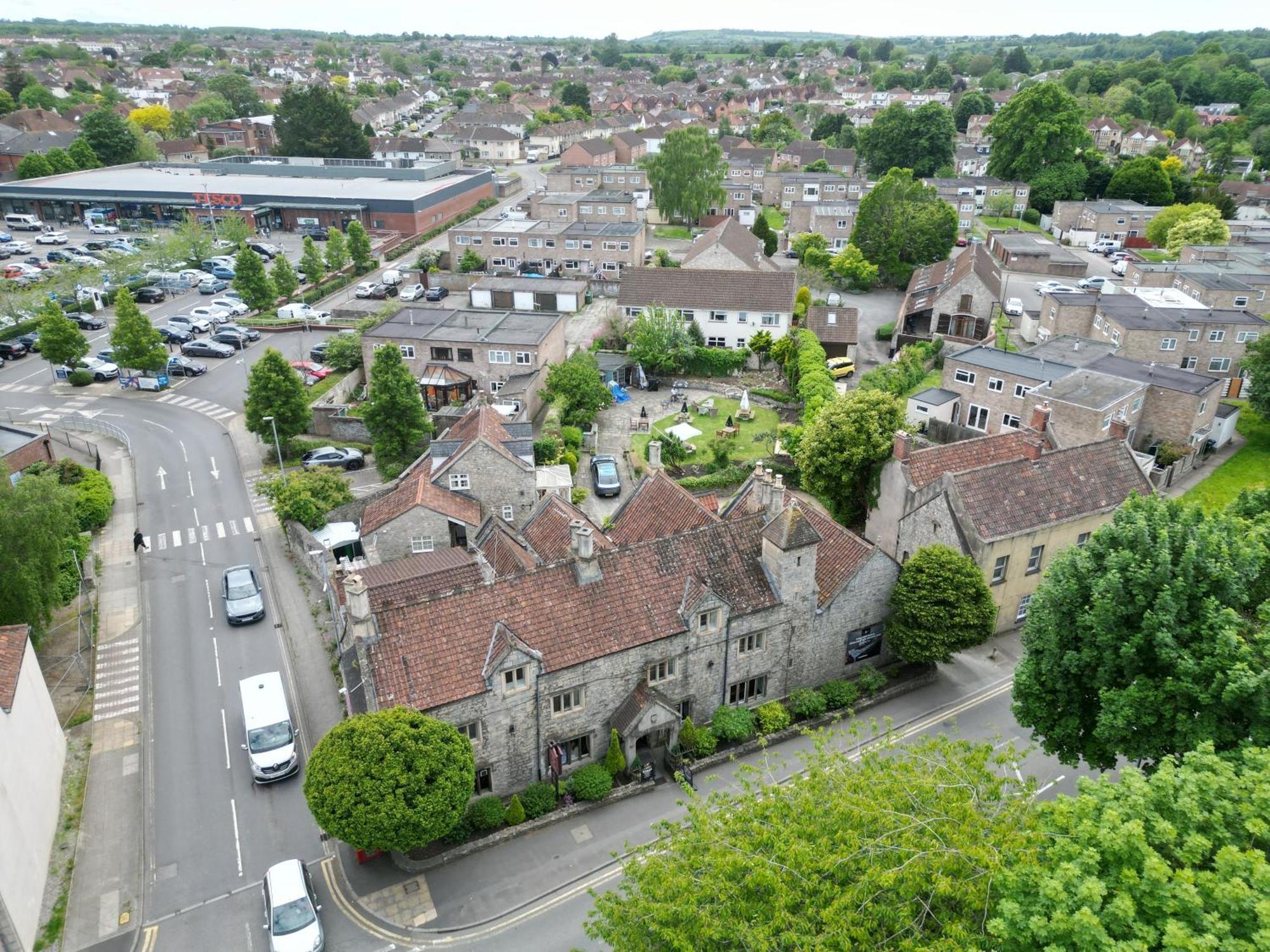 The Old Manor House Hotel Keynsham Exterior photo